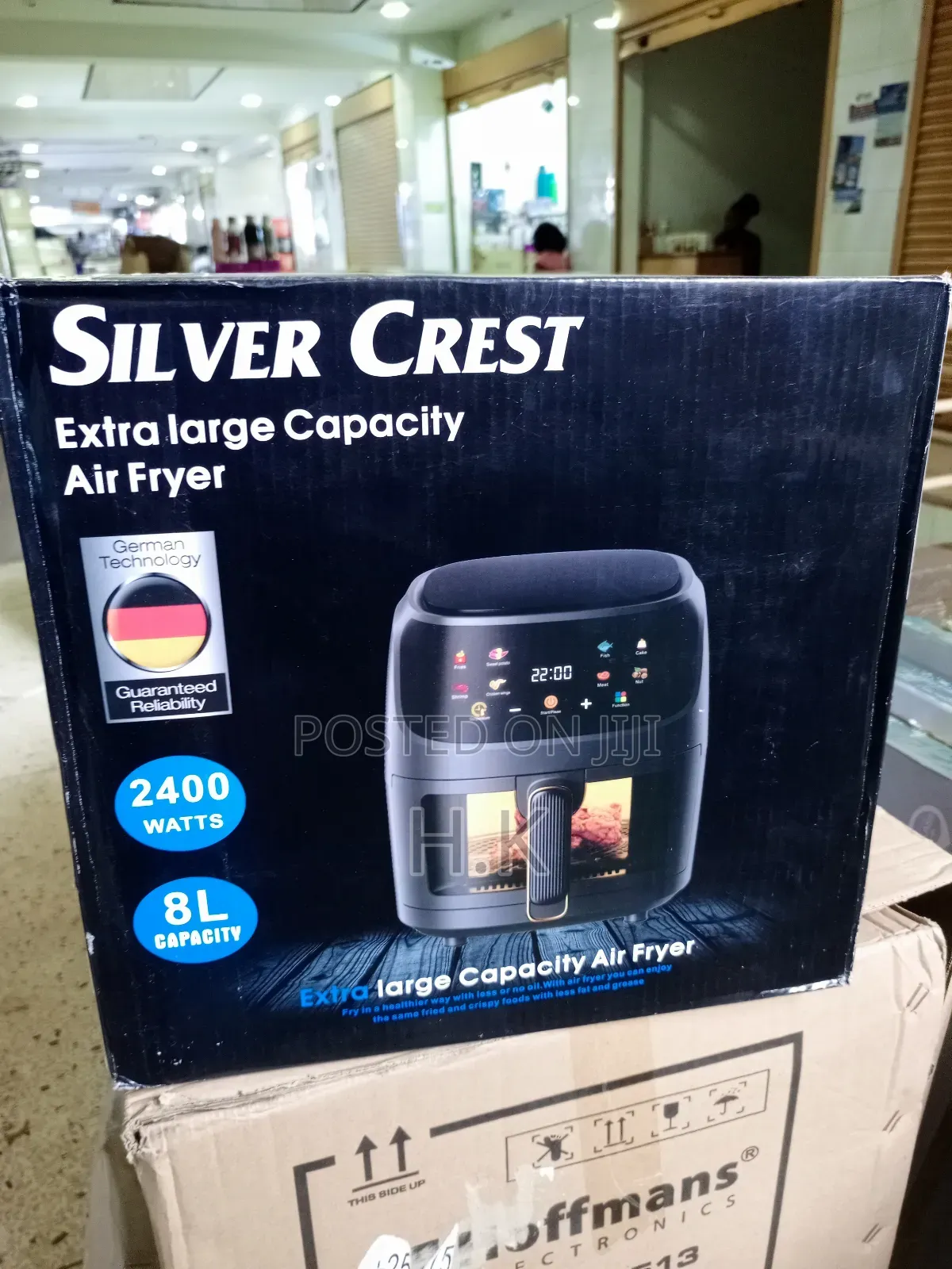 Silver Crest 8L Extra Large Capacity Air Fryer.