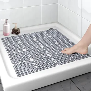 Non-Slip Square Shower Mat 24 X 24 Inches