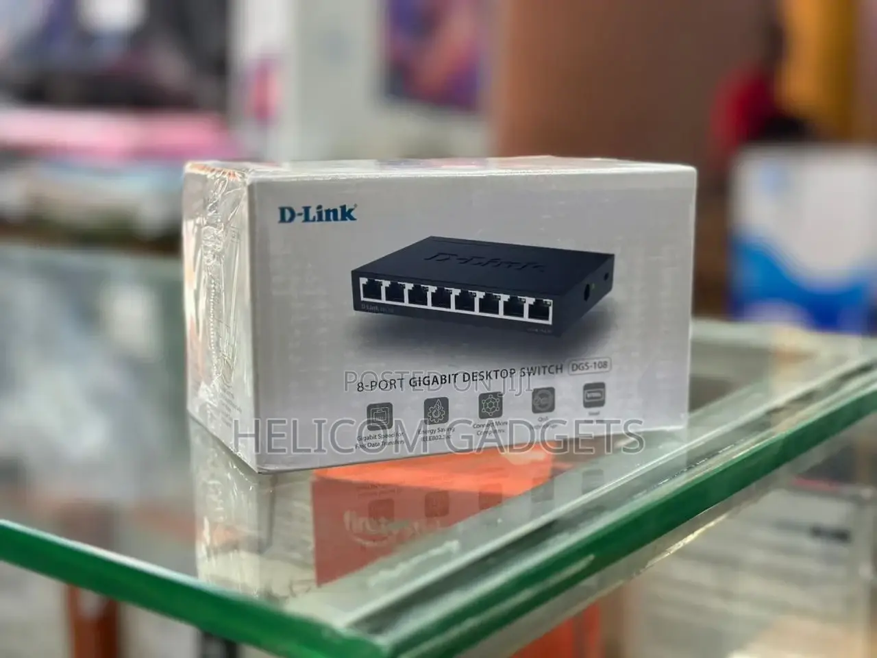 D-Link 8 Port Gigabit Desktop Switch