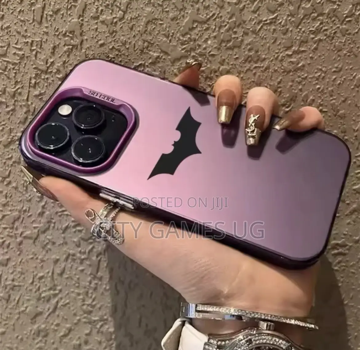 Luxury Case Bat Design for iPhone 13 Pro Max