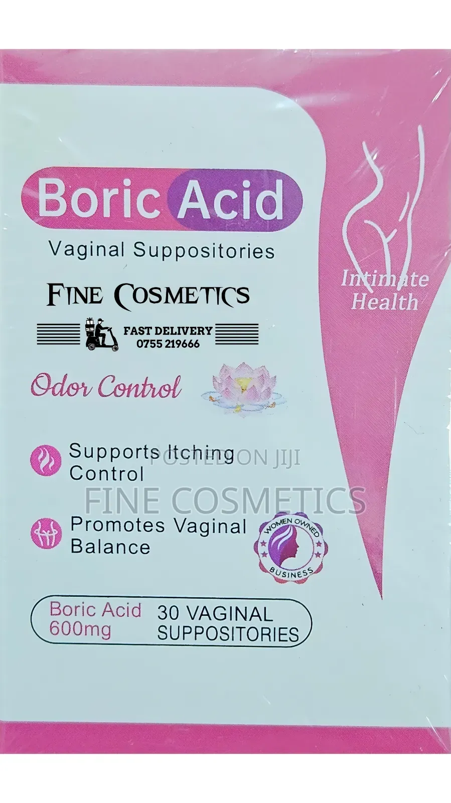 Authentic Boric ACID For Wholesale | Feminine Suppositories