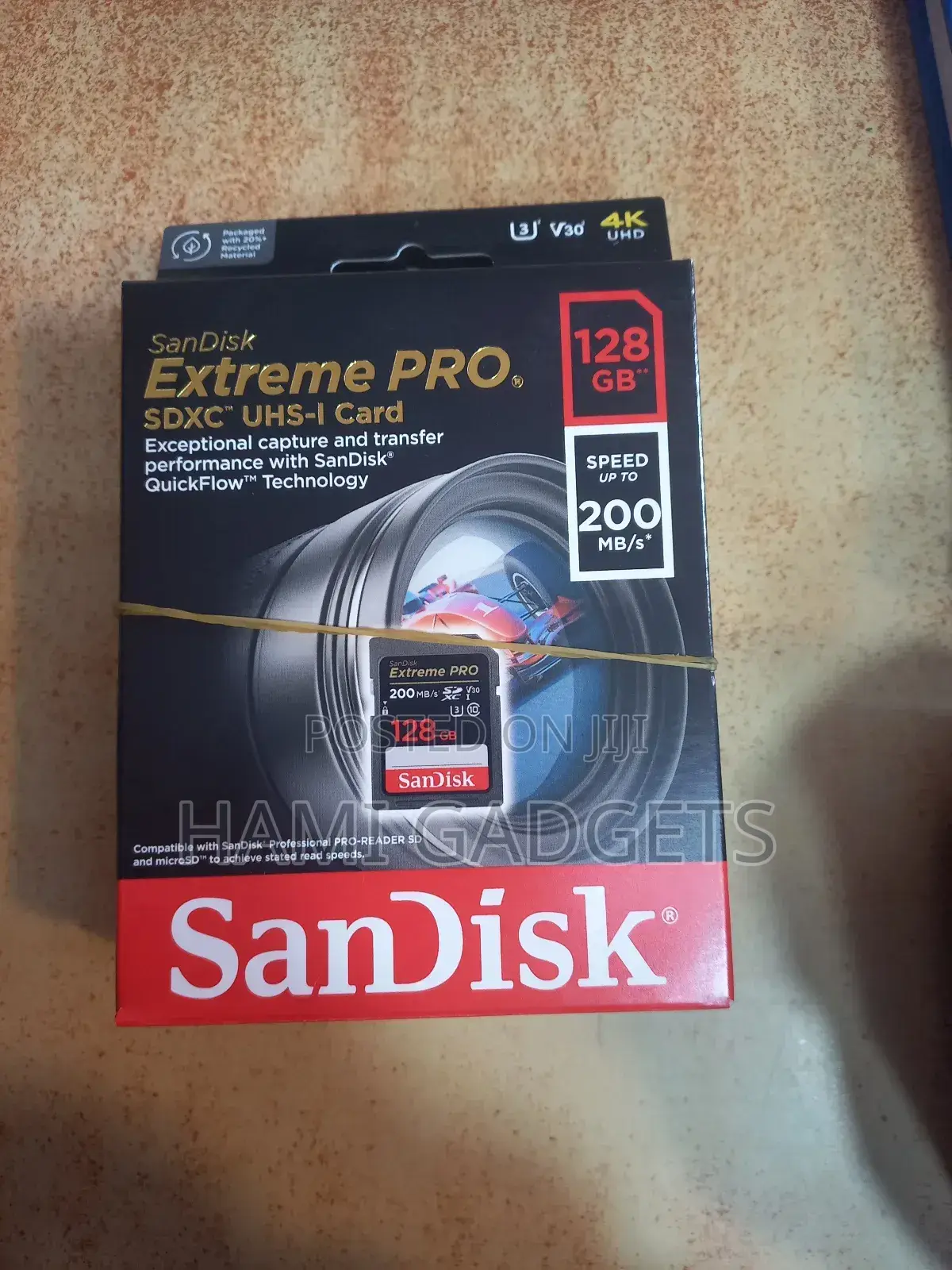 128gb Memorycard Sandisk Extreme Pro SDXC Uhs Card