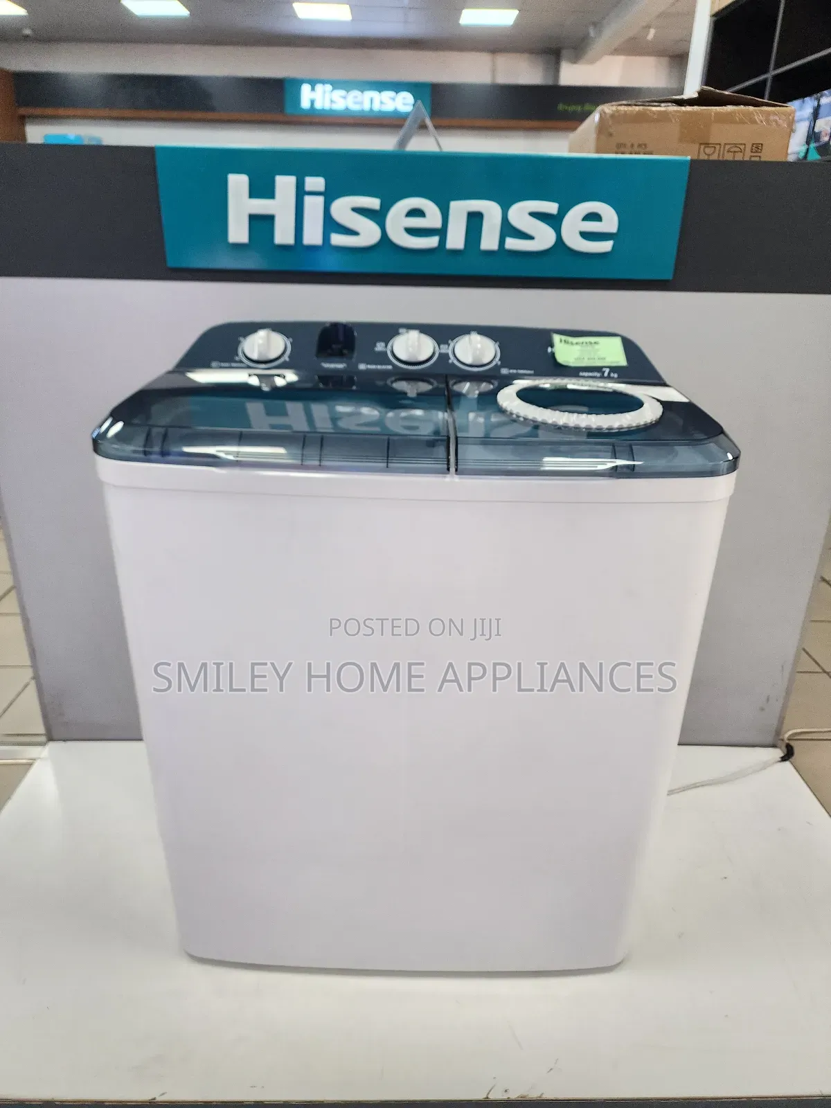 Hisense Twin Tub 7kgs Washing Machine