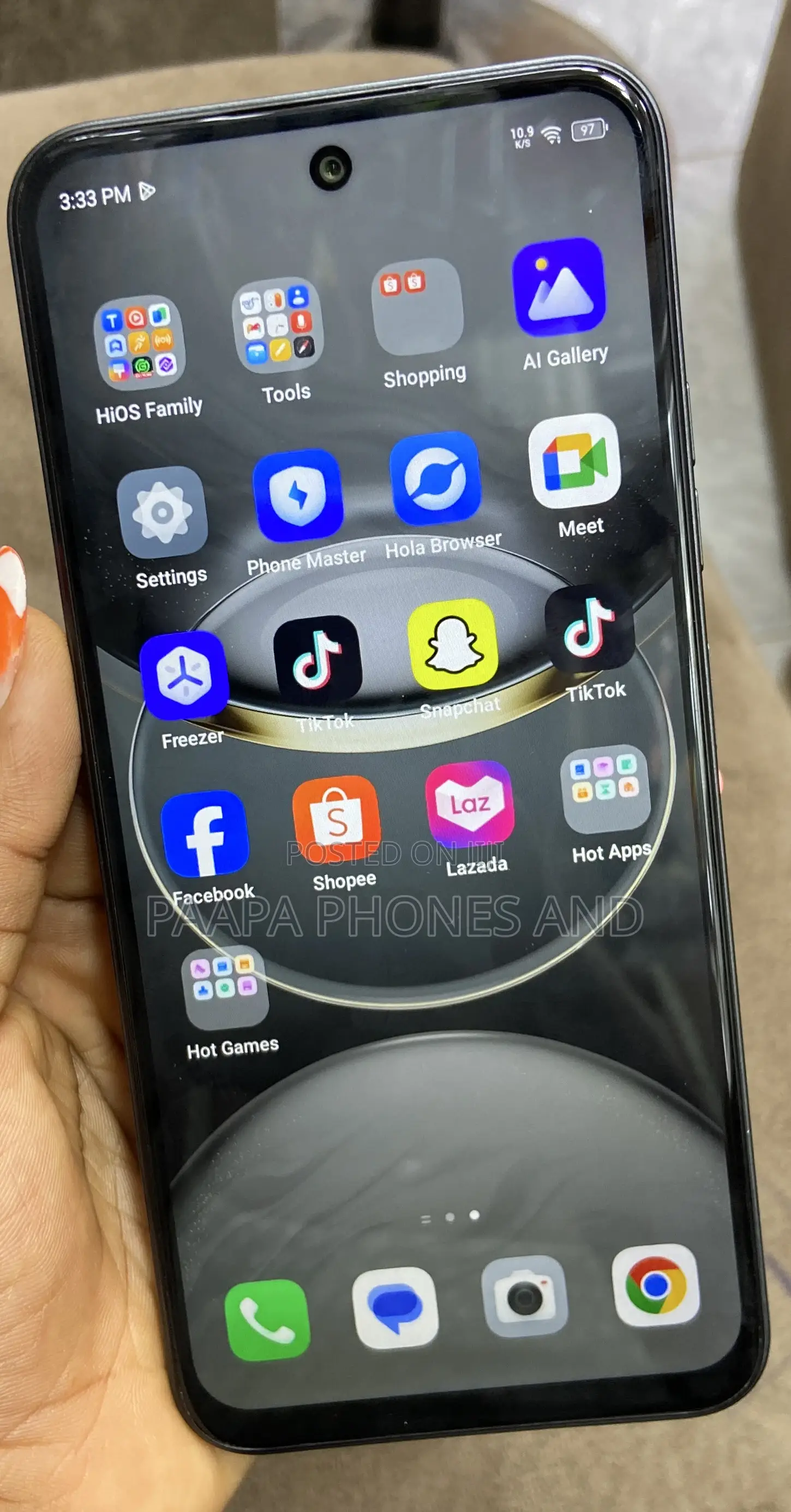 Tecno Spark 30C 128 GB Black