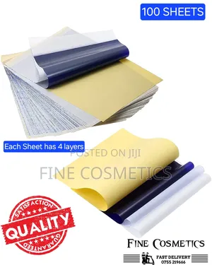 100-sheets | Tattoo Transfer Papers | Carbon Thermal Stencil