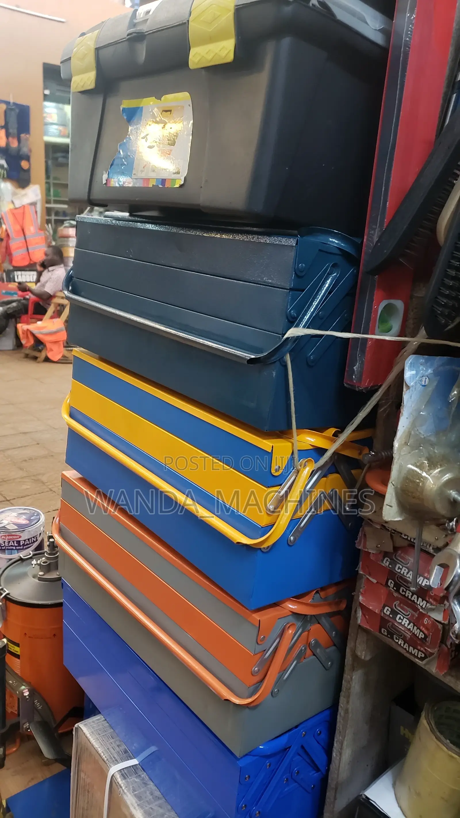 Empty Tool Boxes