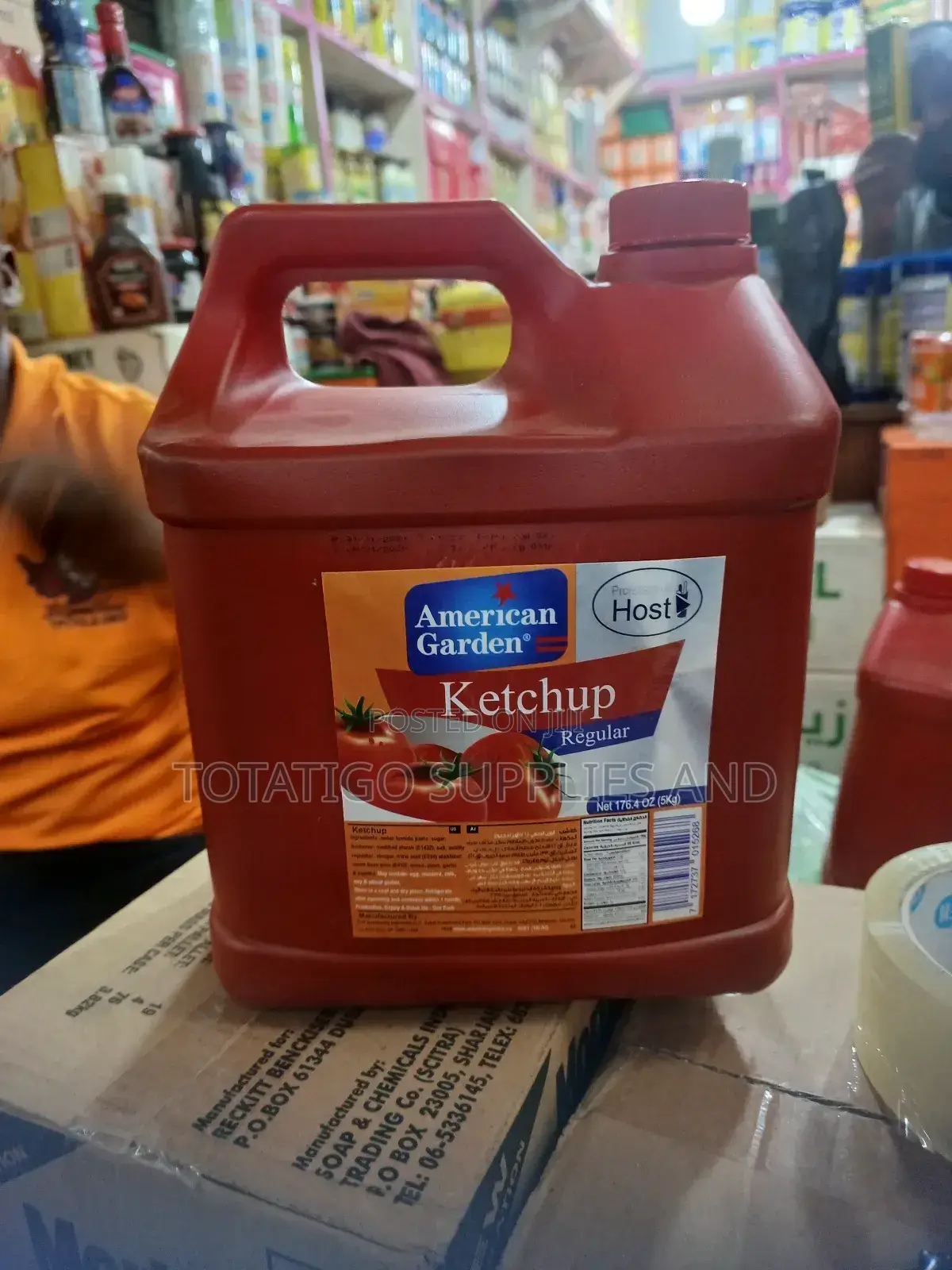 American Garden Original Ketchup-5kg