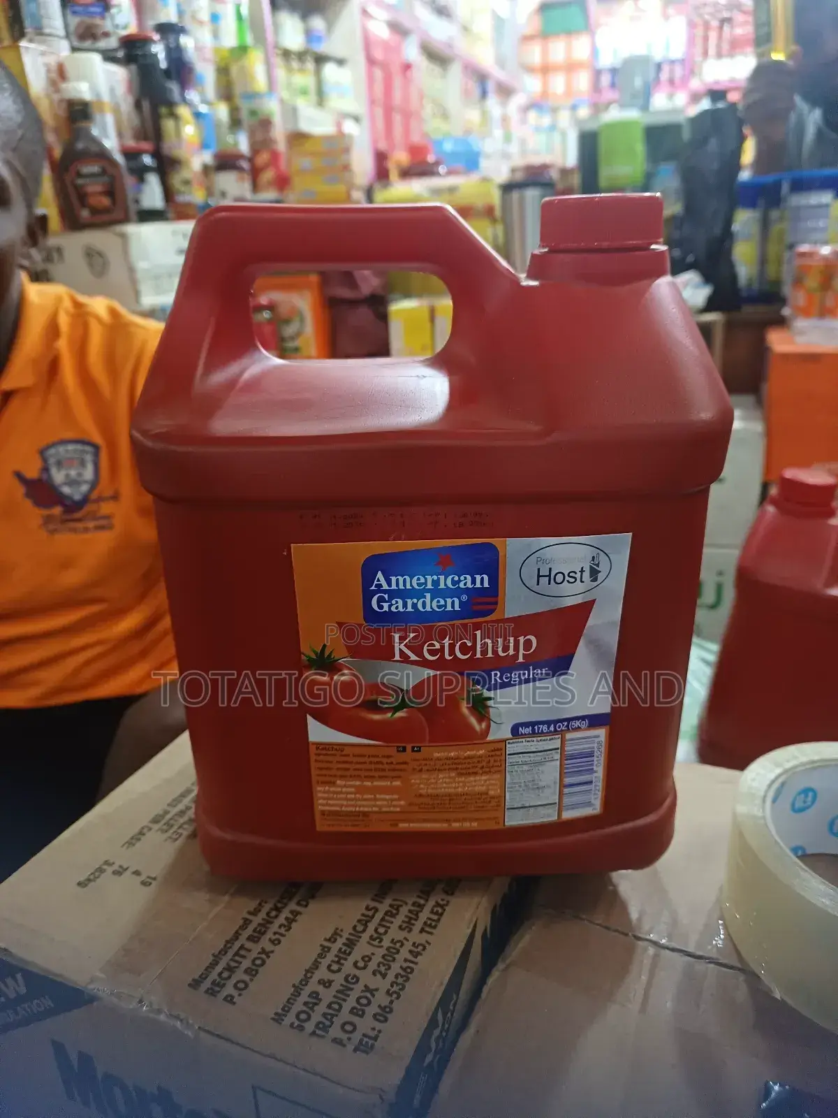 American Garden Original Ketchup-5kg