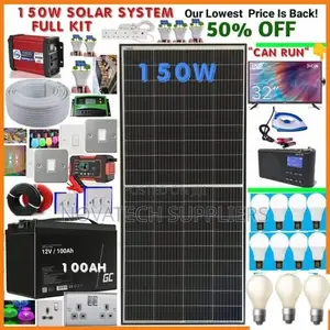 150W Solar Power System Kit / Baku Solar
