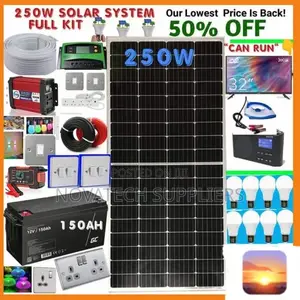 250W Solar Energy System Full Kit / Rada Solar