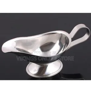 Stainless Steel Steak Sauce Gravy Boat Sauce Cup Jug 3oz