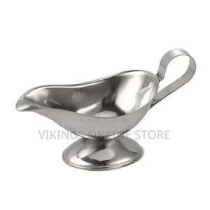 Stainless Steel Steak Sauce Gravy Boat Sauce Cup Jug 3oz
