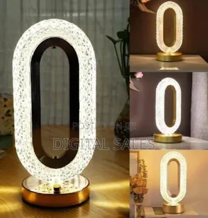 Bedside Crystal Lamp