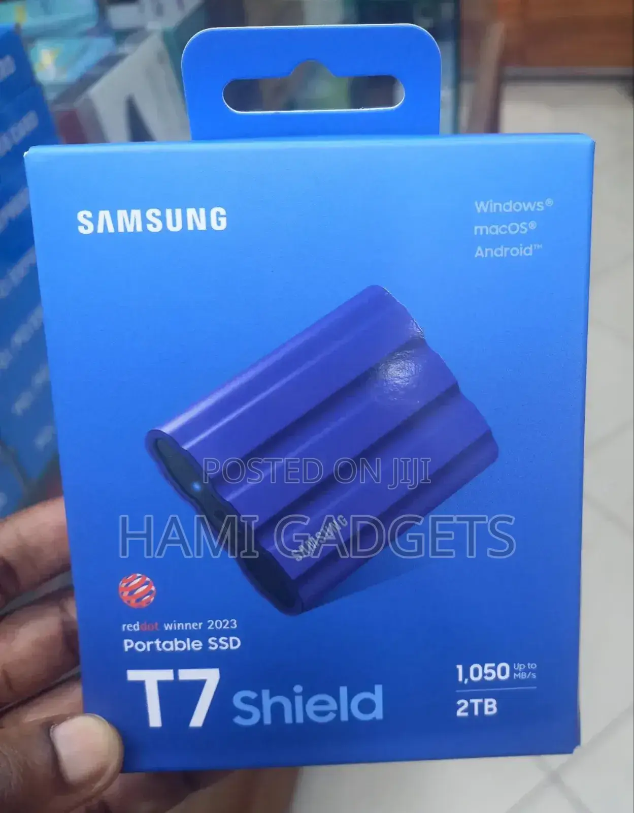 2tb T7 Shield Portable SSD Samsung