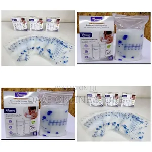 Momeasy Milk Storage Bags 25 Pieces-White