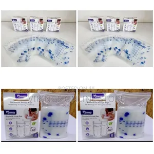 25 Pieces Mom Easy Milk Storage Bags -White