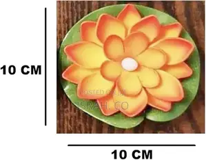 1 Lotus Plastic Water Floating Candles
