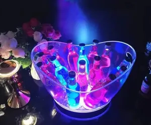Led Ice Bucket Color Changing Plastic