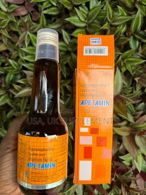 Original Apetamine Syrup(Weight Gain Syrup)200ml Glass Bottle