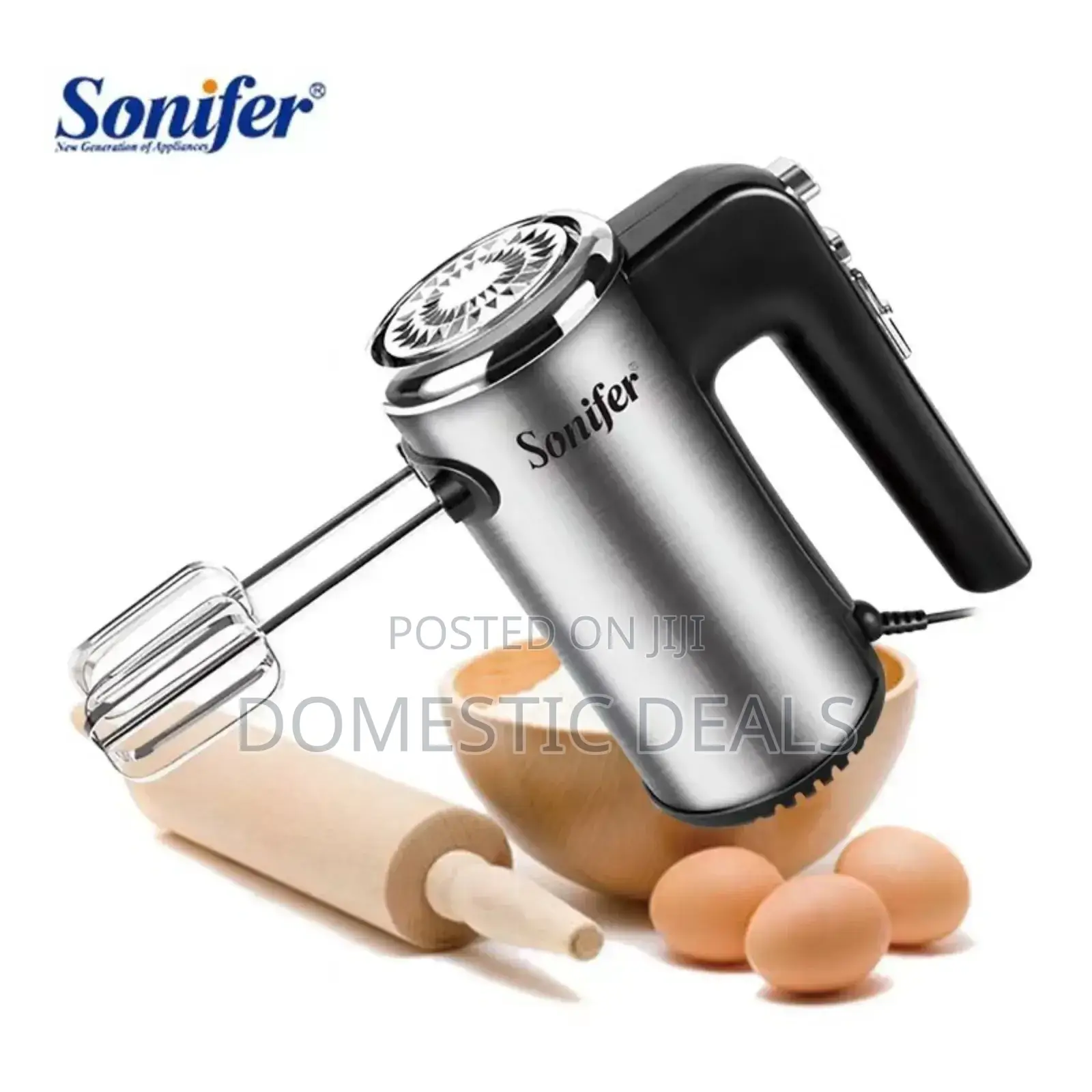 Sonifer 2in1 5 Speed Powerful Hand Mixer
