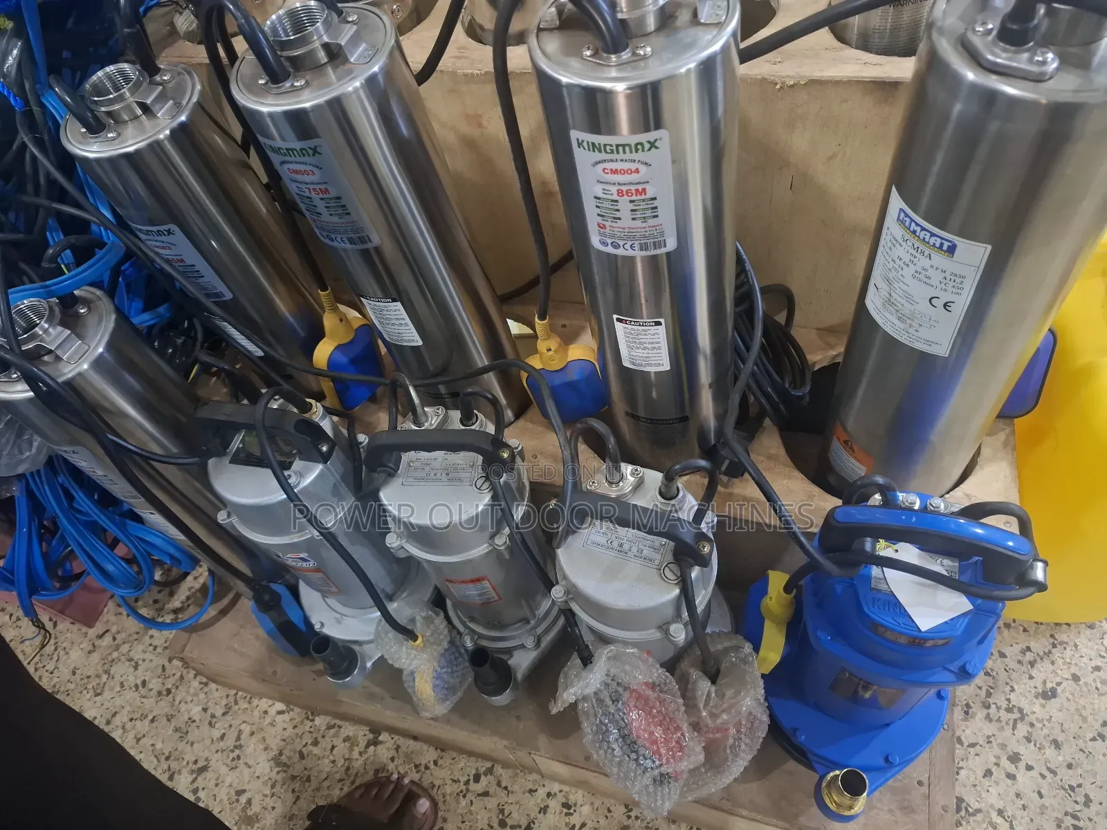 Submersible Electric 100 Meter / 300 Feet Water Pump