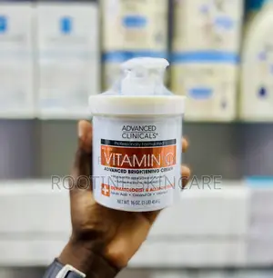 Advanced Clinicals Vitamin C Face Body Brightening Cream