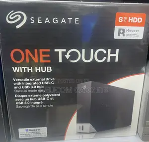 8tb External Seagate One Touch With Hub
