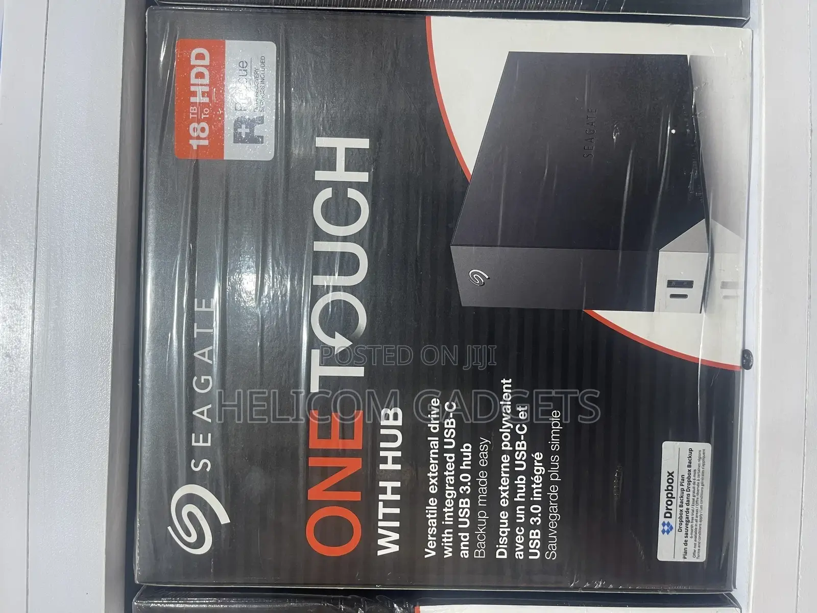 18TB Seagate One Touch Backup Harddrive With USB- C HUB