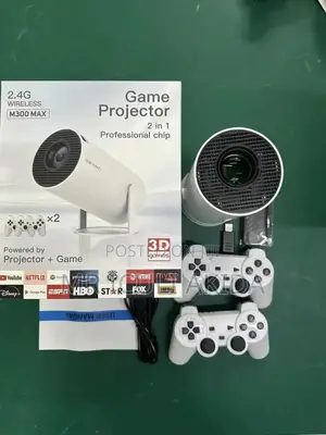 2.4G Wireless M300max Game Projector 2in1 Professional Chip