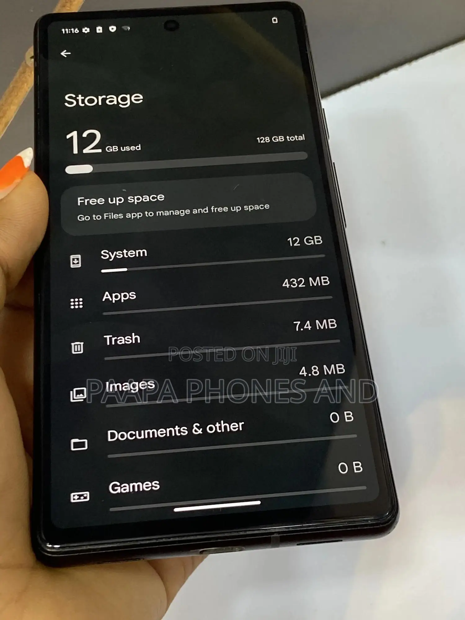 Google Pixel 6a 128 GB White