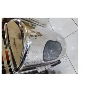 Stainless Steel Food With Glass Lid.
