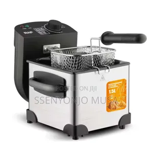 Raf 1.5l Single Electric Deep Fryer 1000w | Stainless Steel