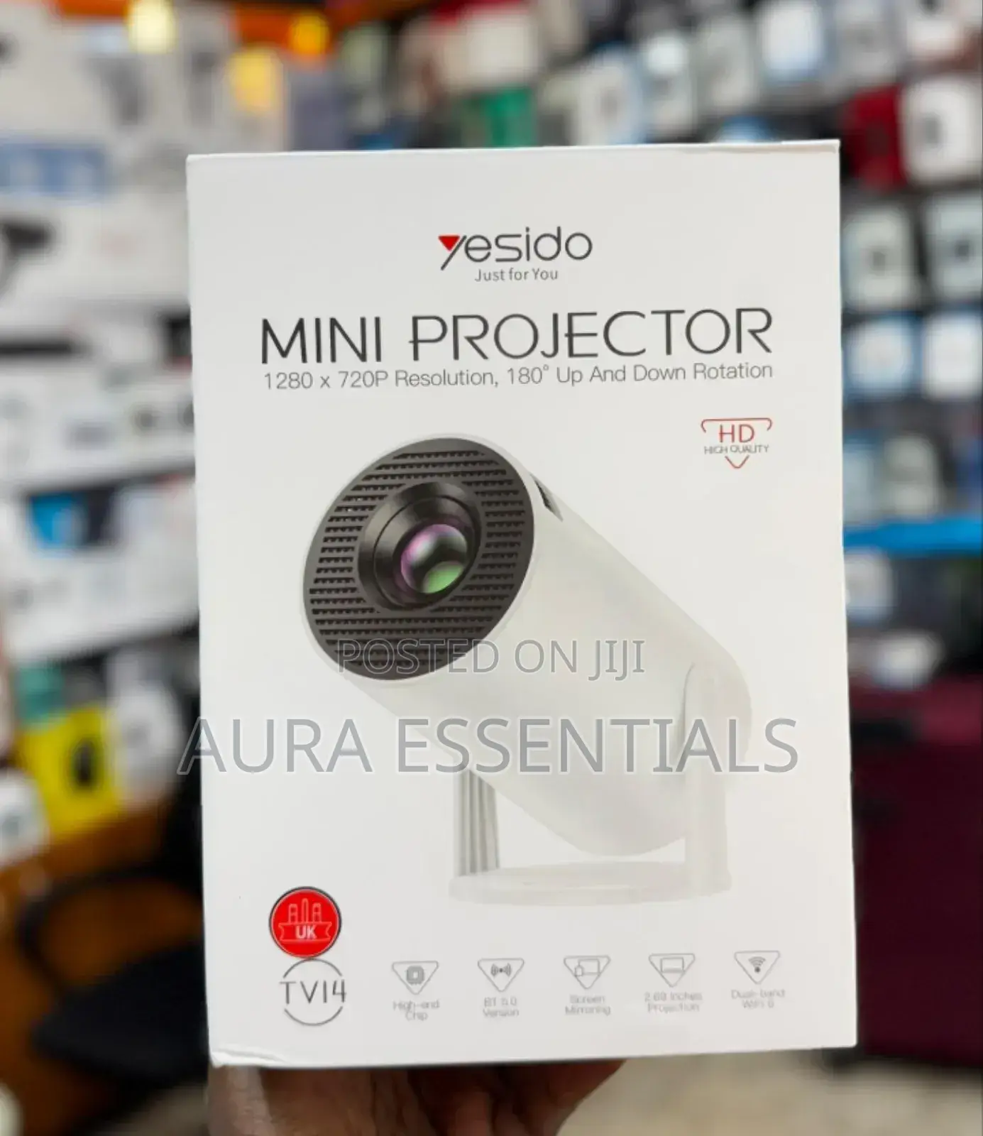 Yesido Mini Projector TV14