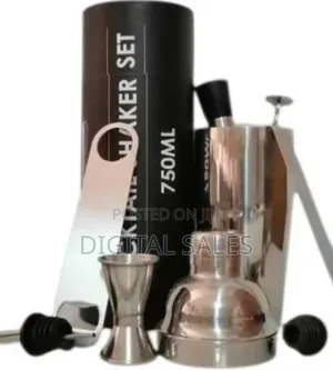 Cocktail Shaker Set, 8 Piece Bartender
