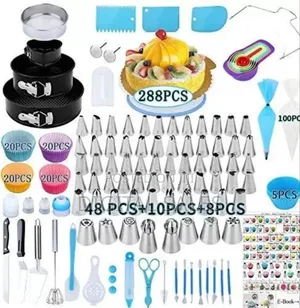288 Cake Baking and Decorating Set