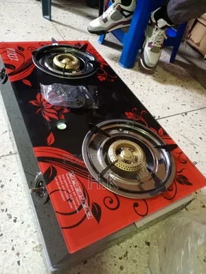 Pixel 2-Burner Tempered Glass Gas Stove.