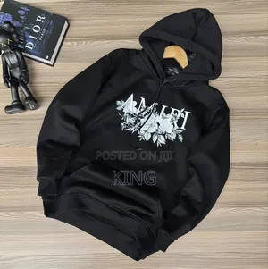 Black Amiri Jumper. Hoodie Amiri