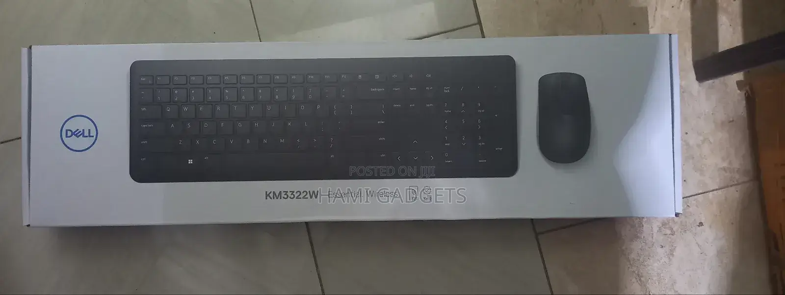 Dell Wireless Combo Km3322w Keyboard and Mouse