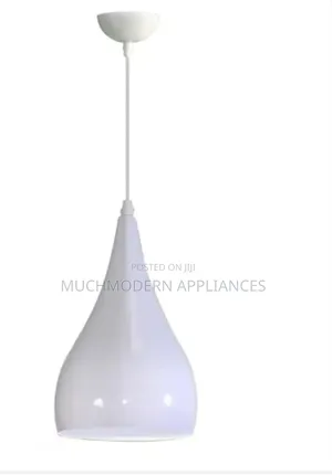 Aluminum Pendant Light White
