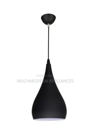 Aluminum Pendant Light Black