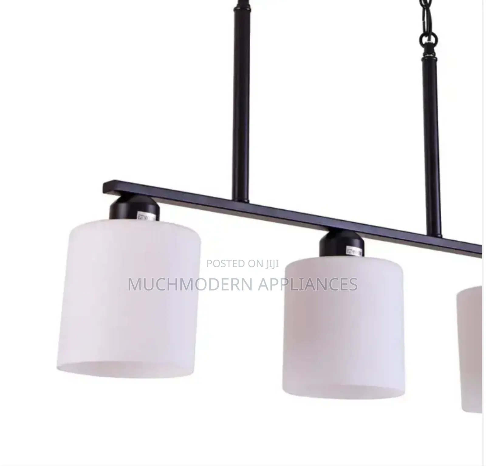 Opal Glass Cylinder Pendant Lamp