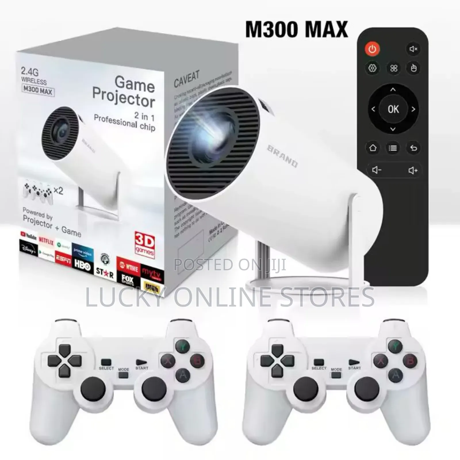 Android Gaming Projector With Console
