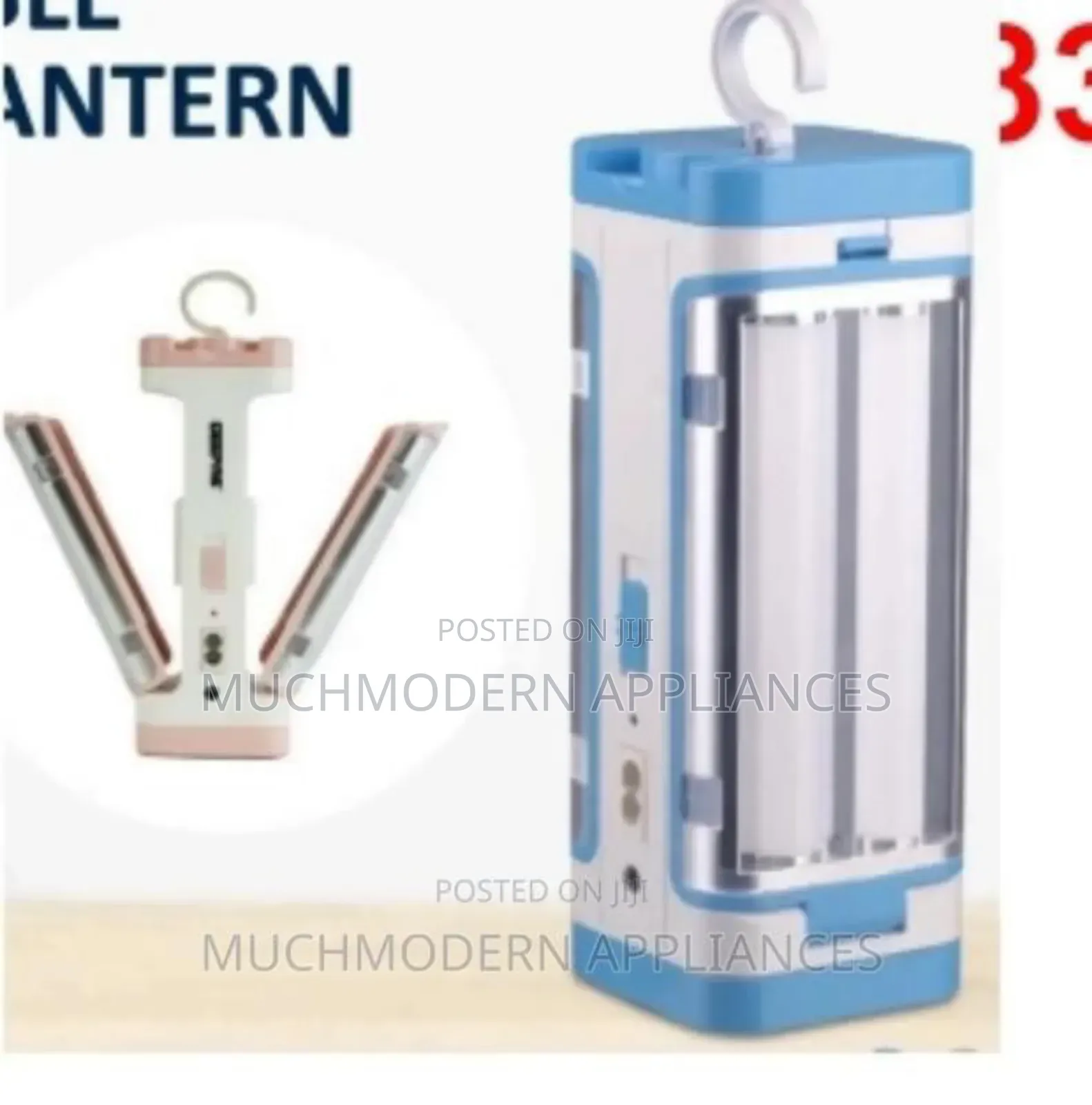 Gse 5543 Rechargeable Solar Lantern With Panel/4v/3000mah