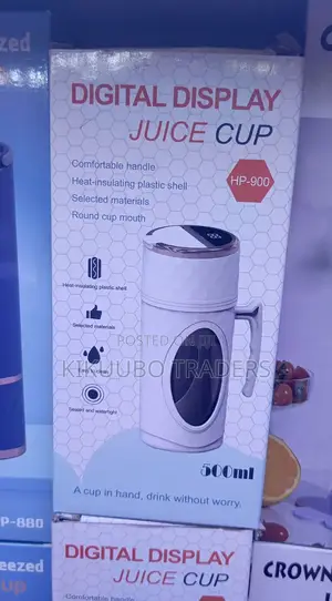 Digital Display Portable Juice Blender