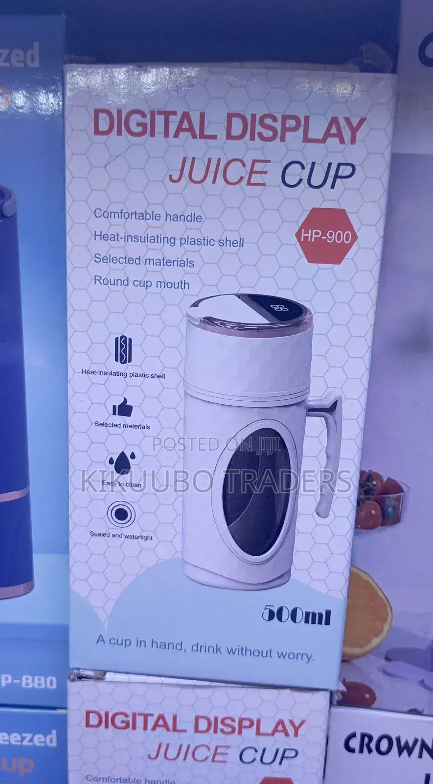 Digital Display Portable Juice Blender