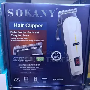 Sokany Professional Rechargeable Hair Clipper