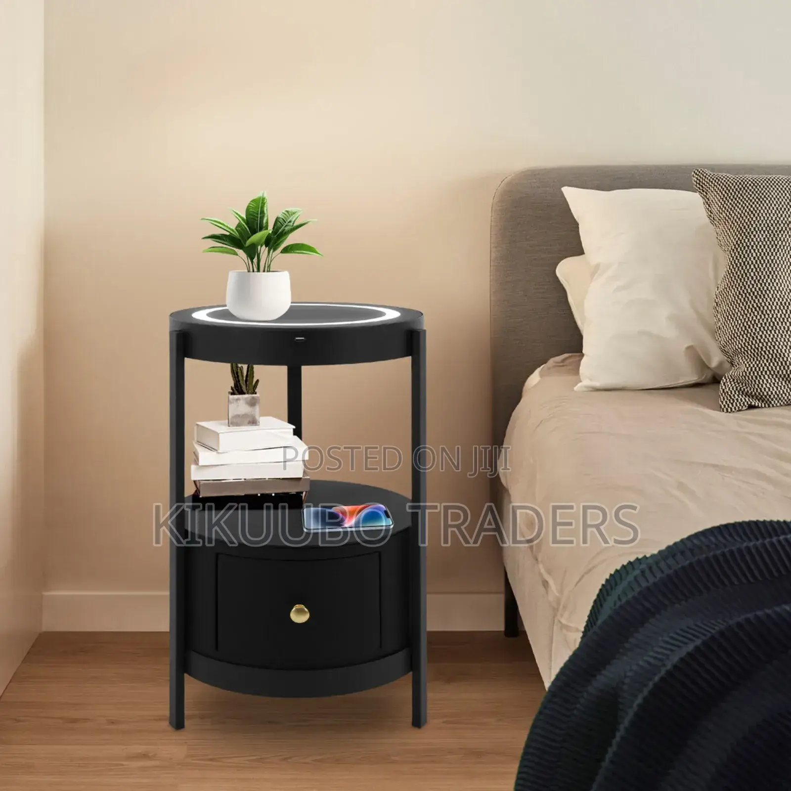 Smart Led Bedside Table