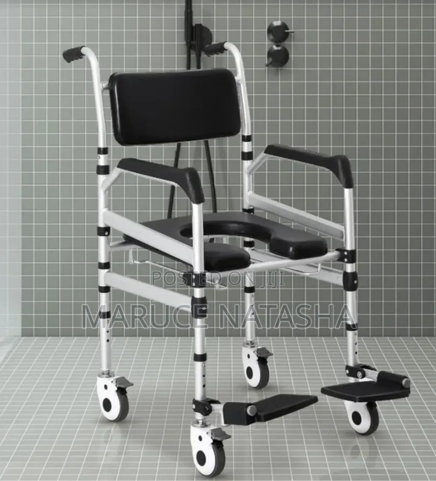 Rolling Shower Chair (Commode Chair)