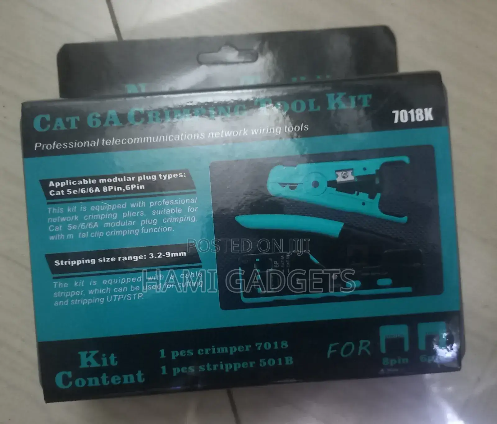 Cat6 Crimping Tool Kit 