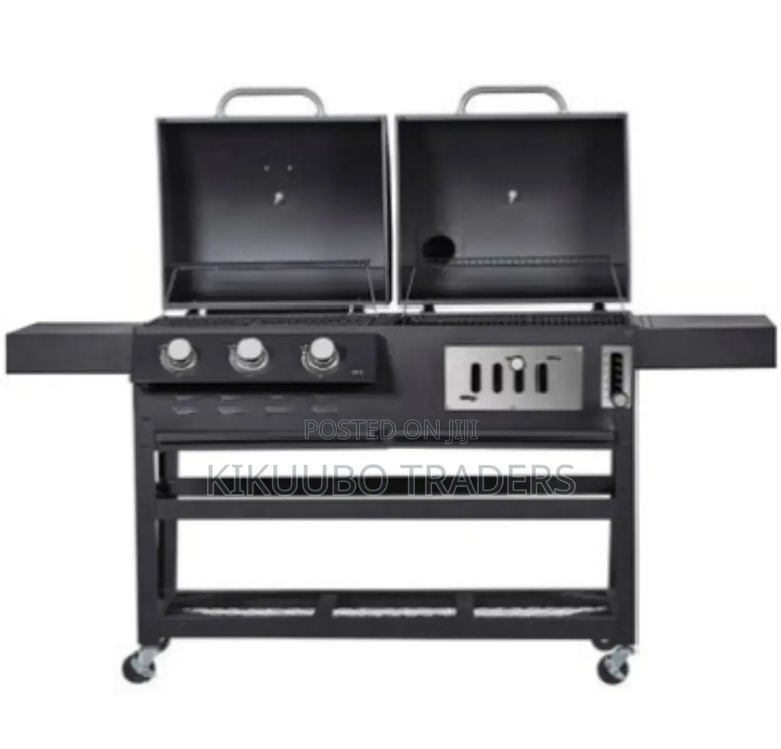 Commercial Charcoal and Gas BBQ Grill